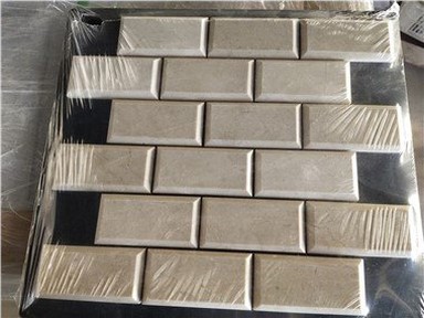 Mramorová mozaiková dlažba Crema Marfil