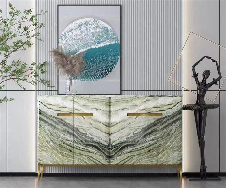 Green Marble Table