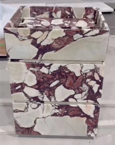 Calacatta Viola Marble Sink