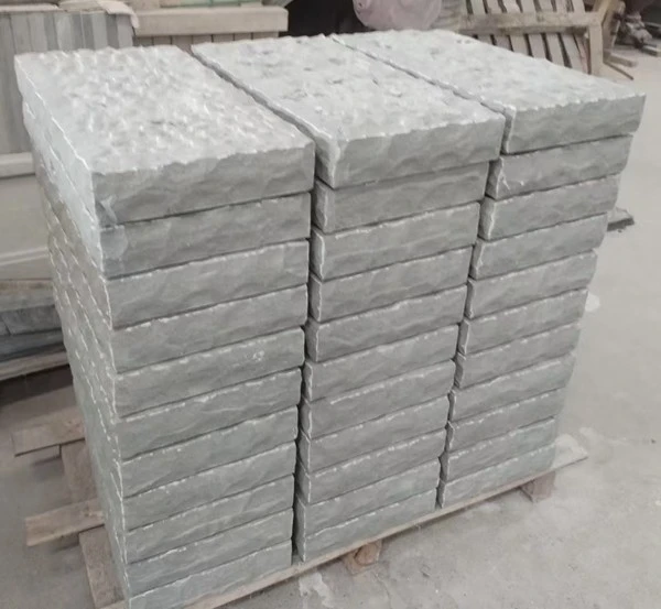 Split Face Green Sandstone Tile
